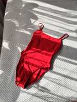Czerwony strój kąpielowy S