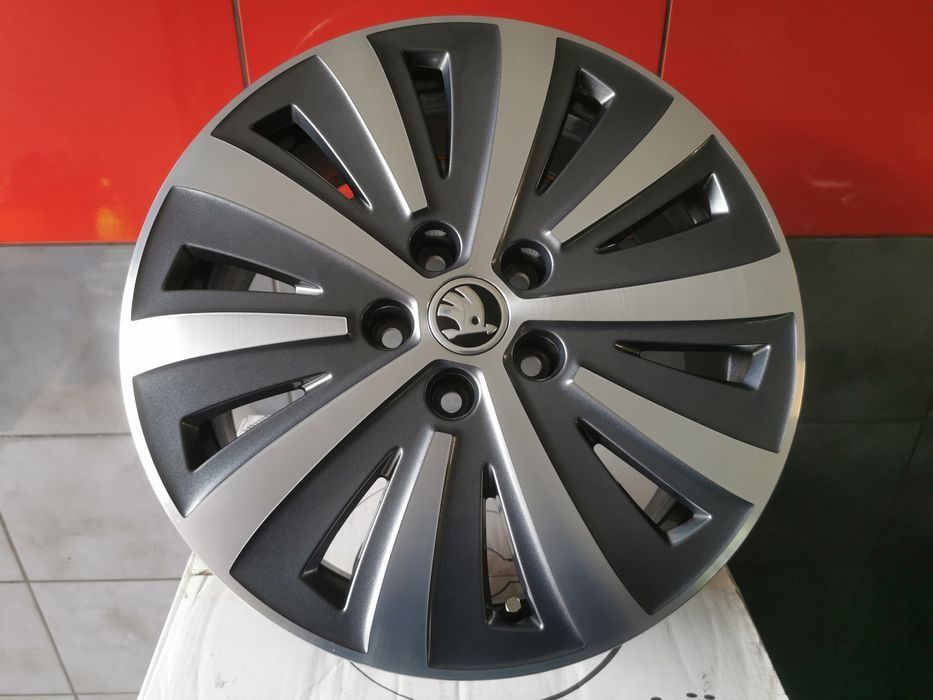 Oryginał! Felgi 17" 5x112 Skoda Octavia Karoq Audi VW Alufelgi
