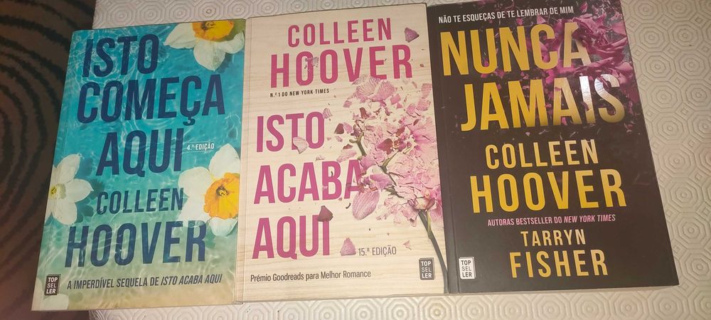 Livros Coleen Hoover,Freida Mcfadden,Joel Dicker,Robert Bryndza, etc