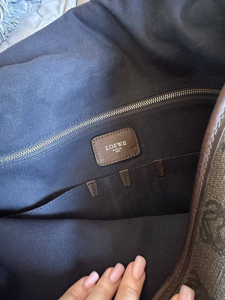 Мужская сумка премиум-класса бренда Loewe, 100% оригинал