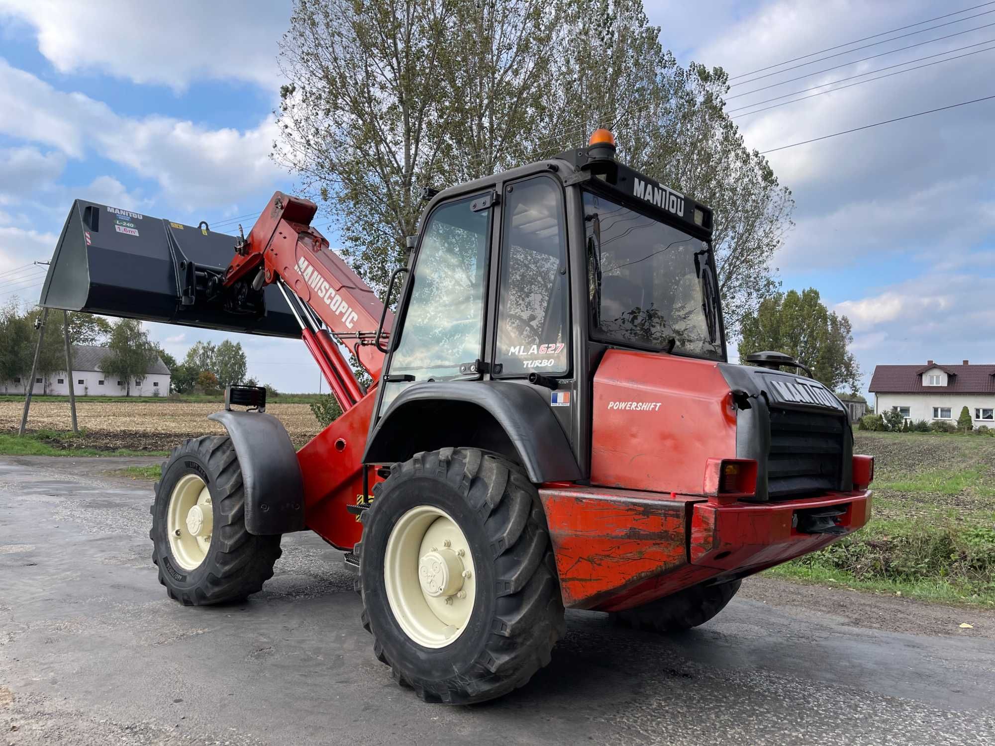 Ładowarka przegubowa teleskopowa Manitou MLA 627*Joystick*4X4*jcb tm