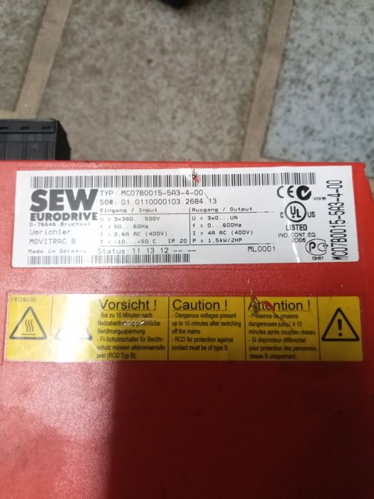 Sew Eurodrive komplet