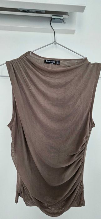 Bluzka drapowana Stradivarius rozm s/m