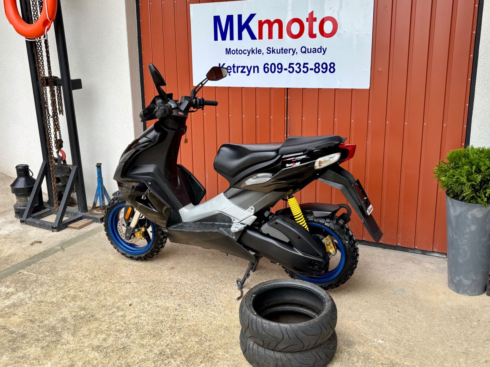Aprilia SR 50 Factory Austria Nowe Opony Raty Transport