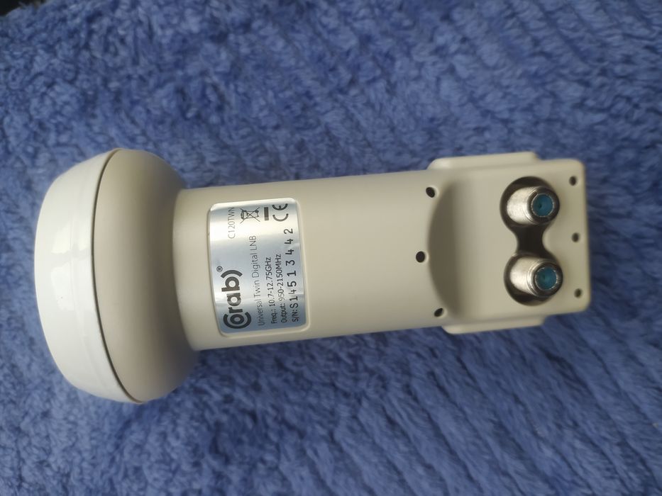 konwerter satelitarny Corab C120TWN – Universal Twin Digital LNB