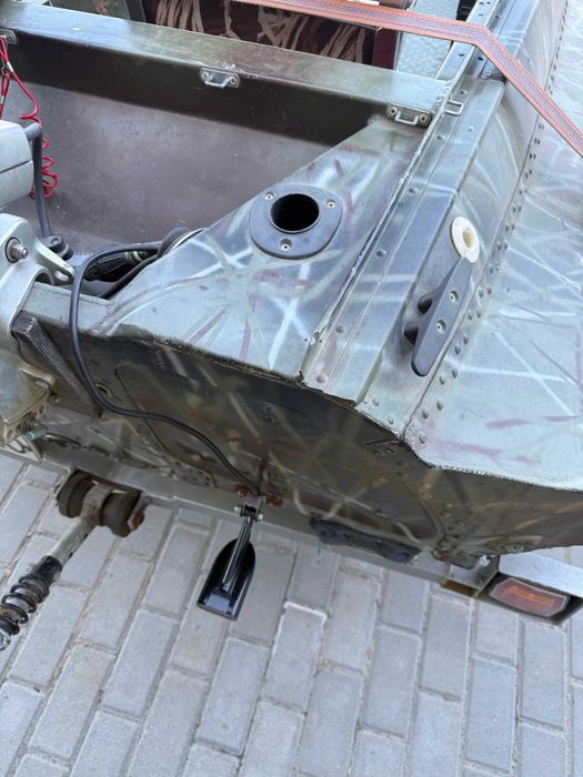 моторная лодка казанка ,хонда 20, на прицепе