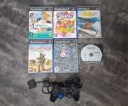 Joypad Pad Kontroler SONY Dualshock 2 + Gry PS2 PlayStation 2