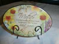 Сувенир  Mother -тарелка на подставке