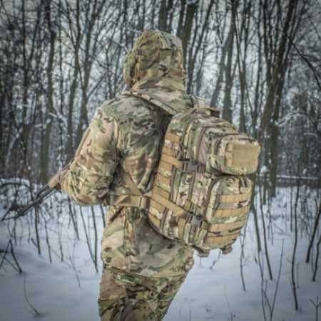 M-TAC Рюкзак Assault Pack Mc/Black/Olive/Tan (20 літрів)