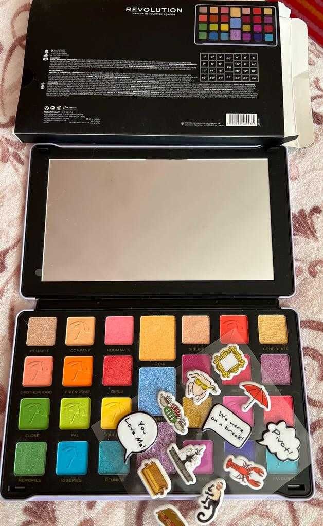 Revolution x Friends palette