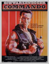 plakat filmowy Commando