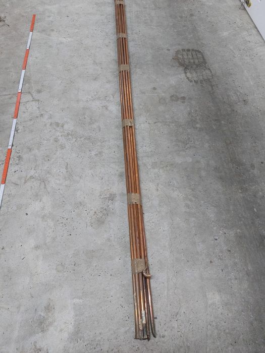 Труба мідна для опалення. 15мм діам.зовн.