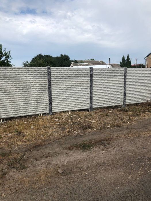 Євро -забор , Забор -Бетонний , Залізобетонна Огорожа ,Євро -огорожа
