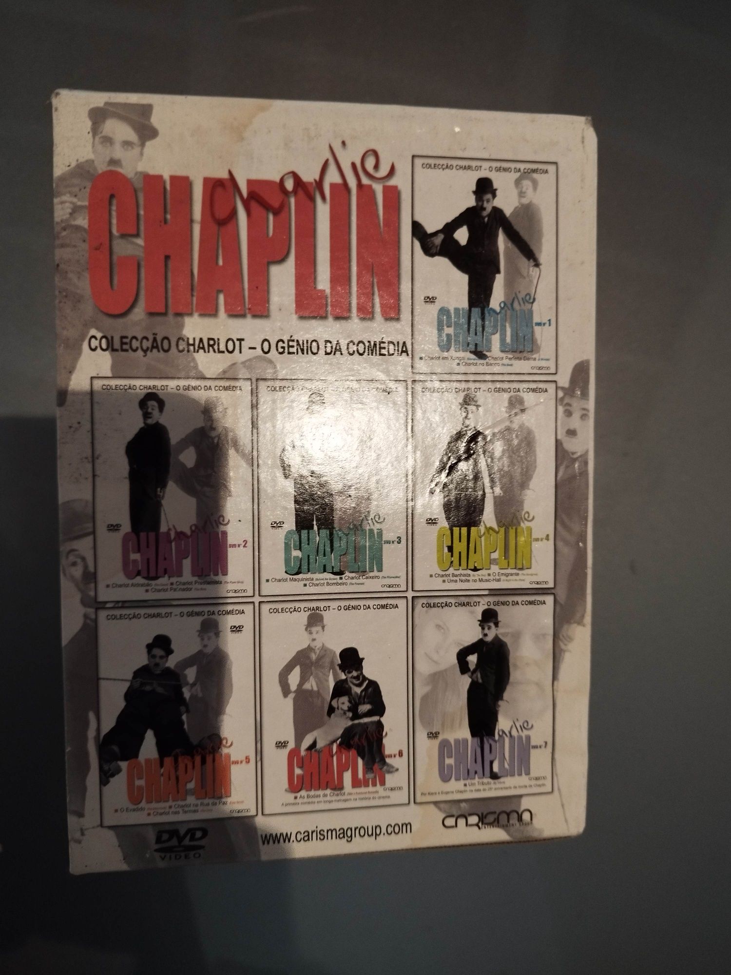 DVDs Coleção Charlie Chaplin