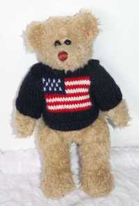 Ty Attic Treasure miś Grant w sweterku beanie babies baby bear 1993