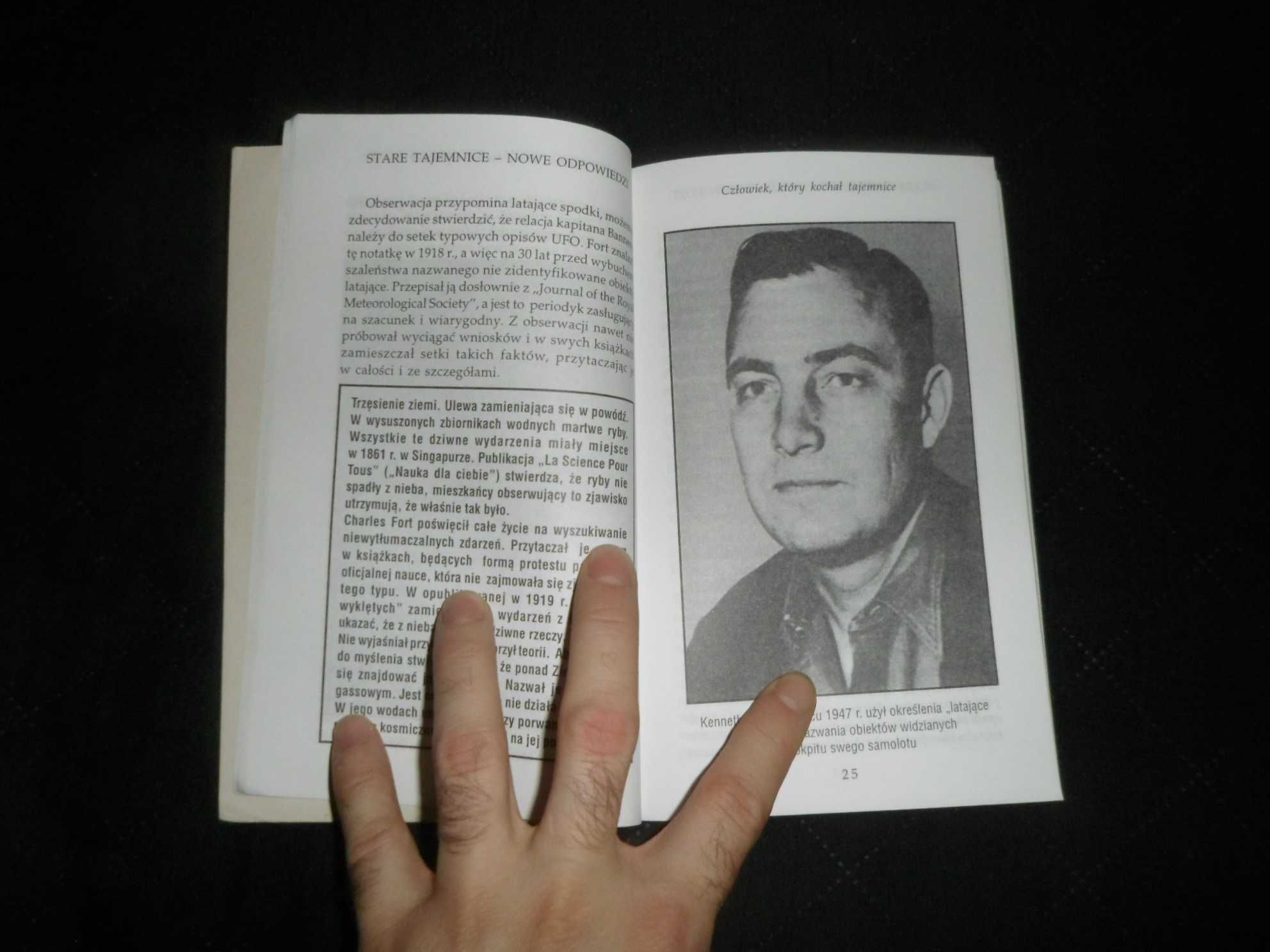 Dawne tajemnice Nowe odpowiedzi Teorie zjawisk paranormalnych Wilson