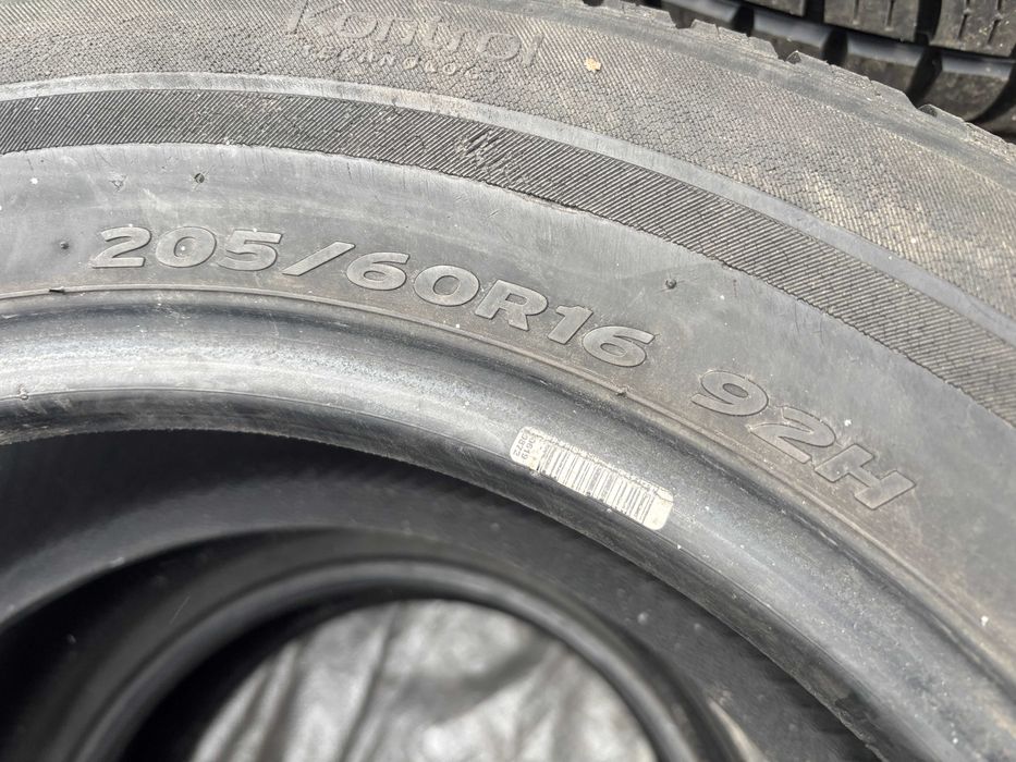 205-60-R16 HANKOOK KINERGY GT 2штуки летней резины GERMANY 2023