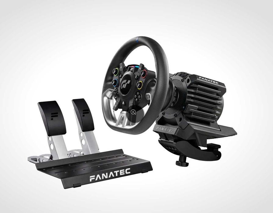 Ігрове кермо НОВЕ Fanatec Gran Turismo DD Pro (8 Nm) + Loadcell Pedal