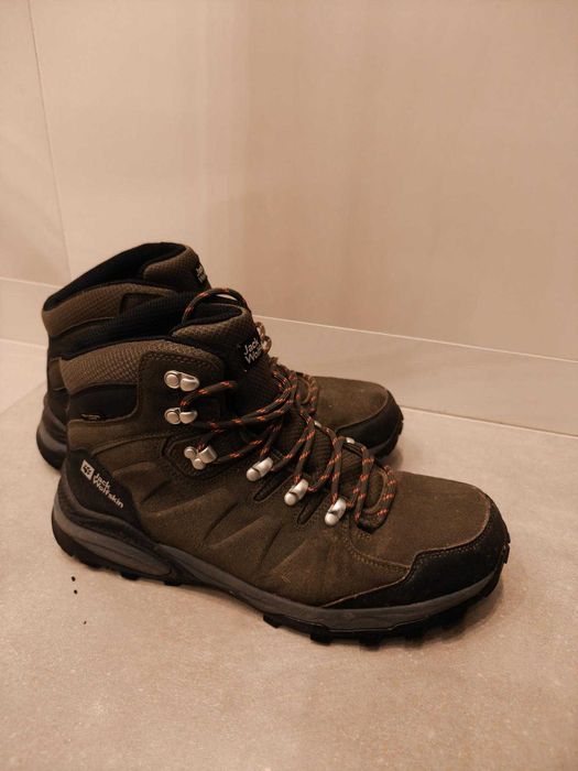 Buty trekkingowe Jack Wolfskin Refugio Texapore Mid Khaki