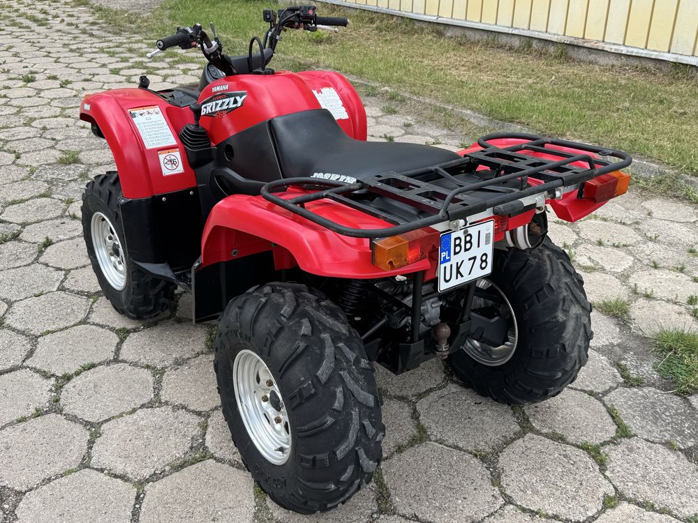 Yamaha Grizzly 660,2003, zarejestrowany