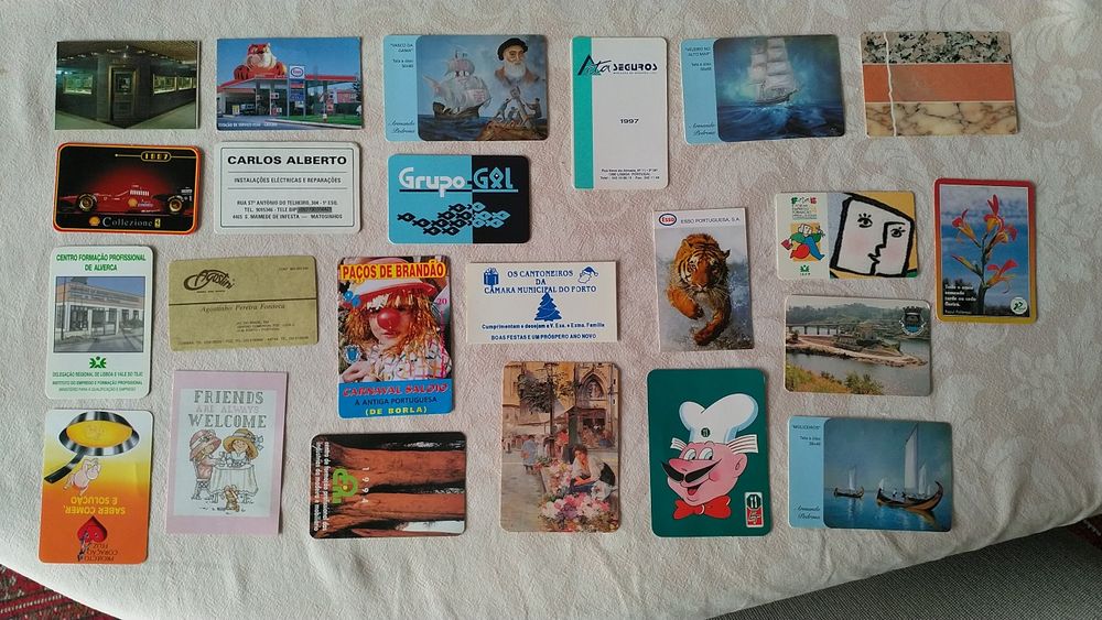 Calendários de bolso