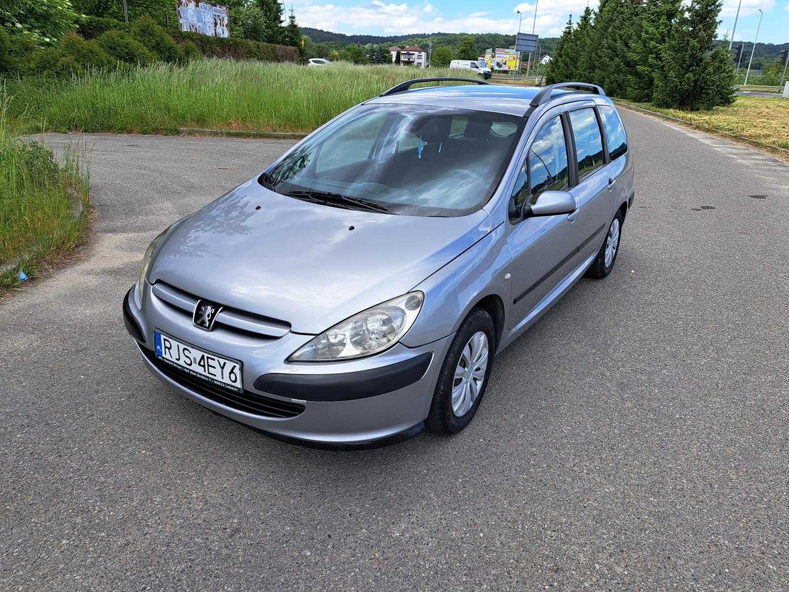 Peugeot 307 Kombi 2.0 HDI 107KM 2003r Klima HAK