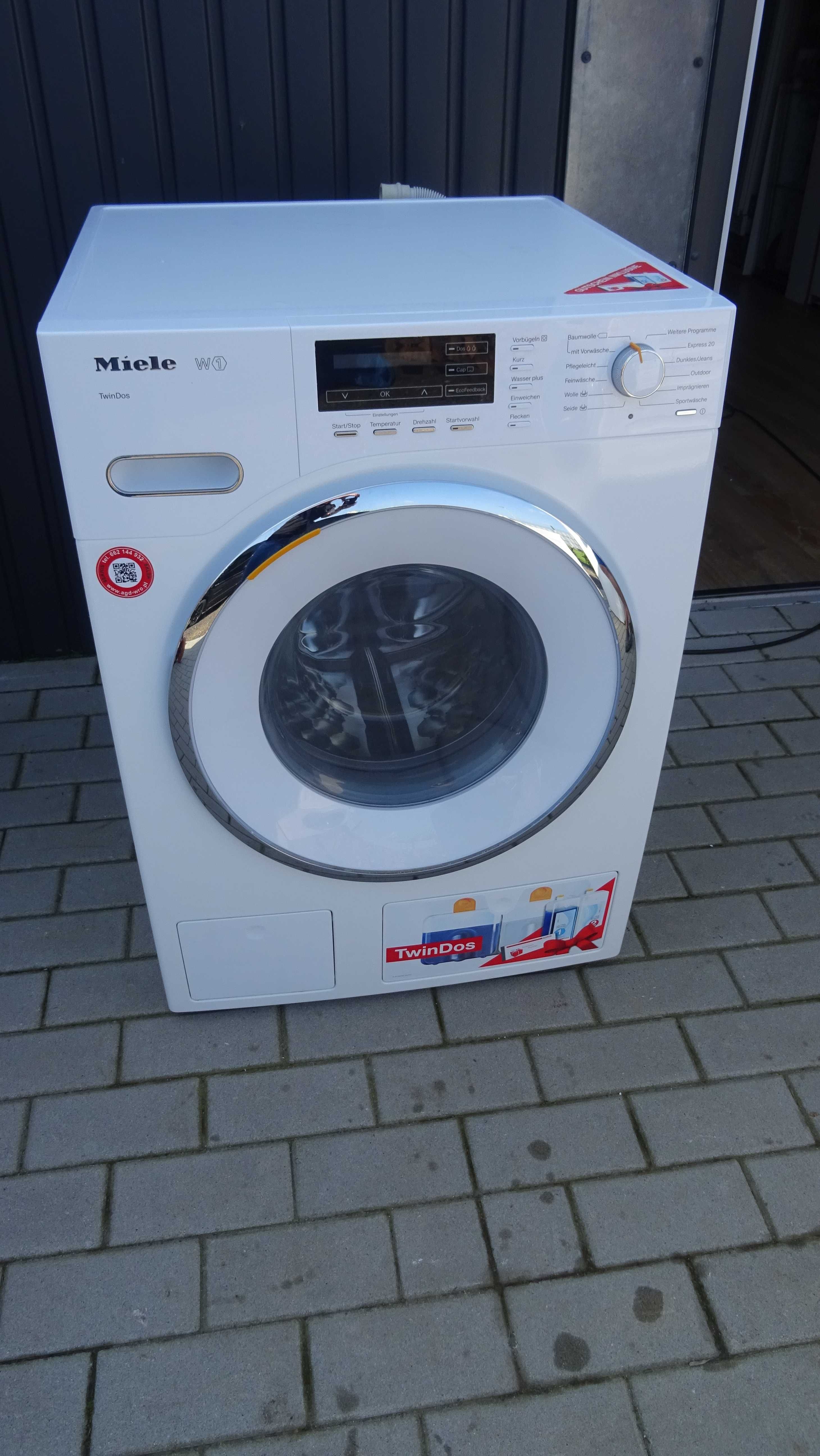 Pralka Miele W1 WMG 120 WPS, 8kg, 1600 obr/min, TwinDos, CapDosing