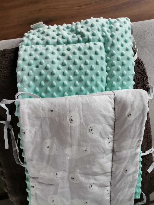 Nowy ochraniacz otulacz do łóżeczka Smukee 30x180cm