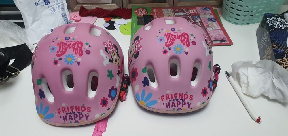 Kask rowerowy dzieciecy Disney Minnie Mouse