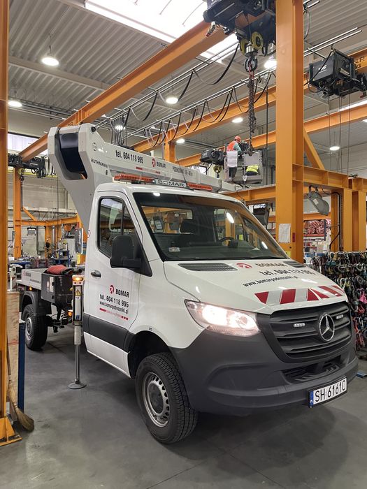 Wynajem  zwyżek podnośników koszowych ŚLĄSK CHORZÓW