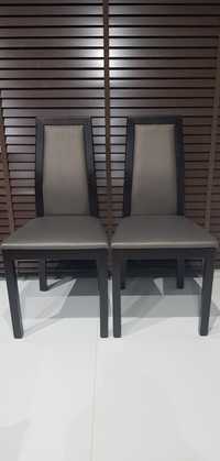 2 krzesła stołowe drewniane