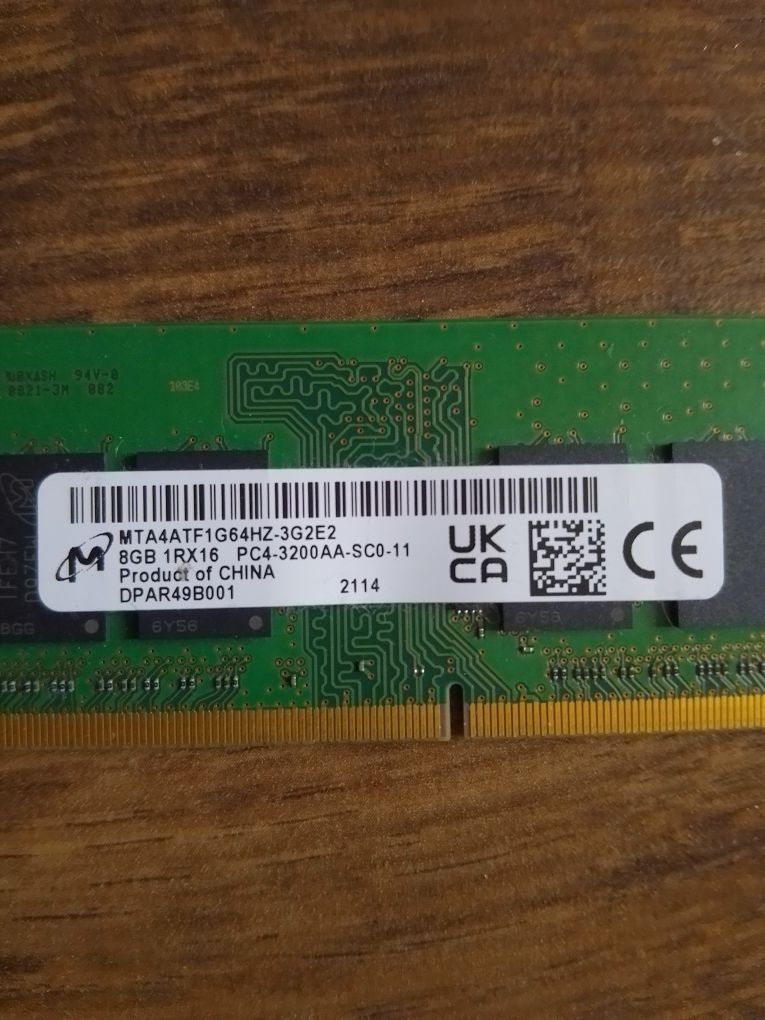 DDR4 PAMIĘĆ do laptopa, 3200Mhz, stan bdb