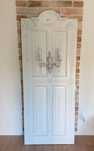 Drzwi dekoracyjne w stylu prowansalskim lub shabby chic stylizowane