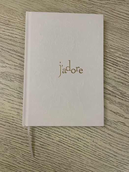 Блокнот dior білий