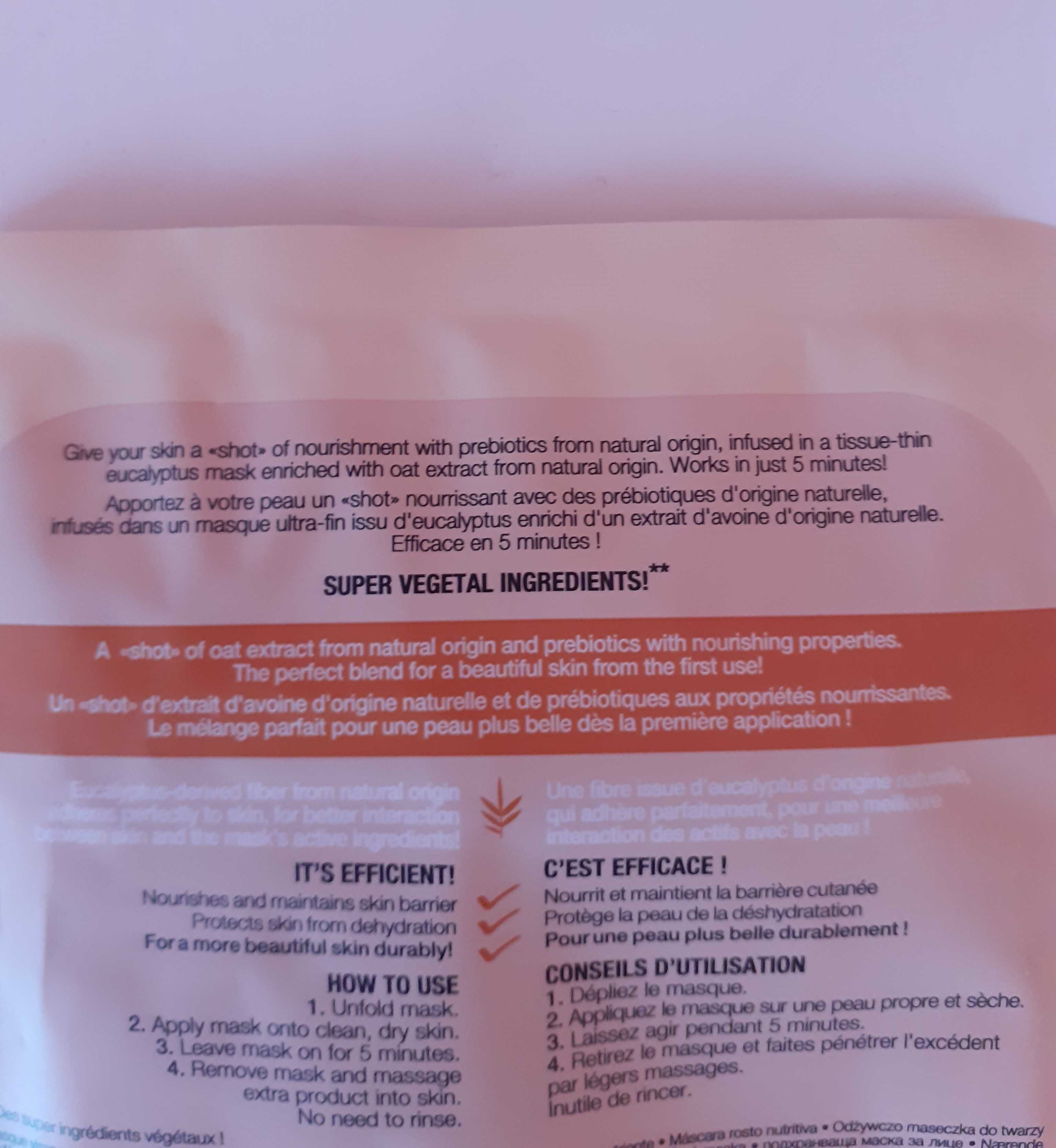 Nowa maseczka maska odżywcza naturalne składniki Sephora Prebiotics