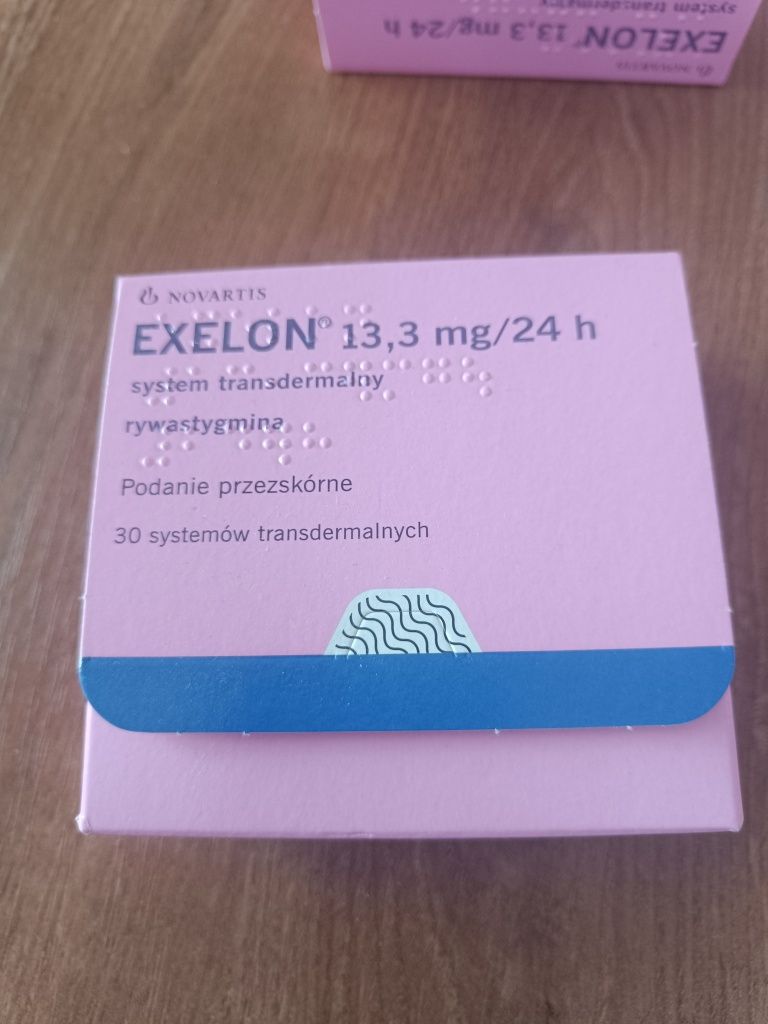 Exelon plastry 13,3mg/24h