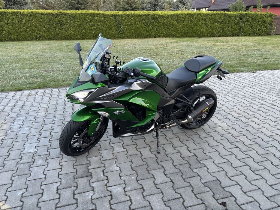 Kawasaki z1000sx akrapovic + kufry. Polecam