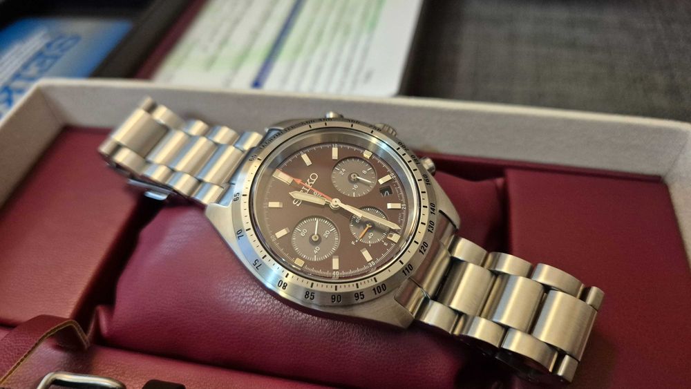 Zegarek Seiko Prospex Land Speedtimer Chronograph Solar SSC953P1