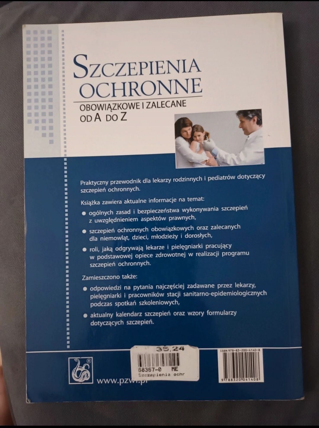 Książka - szczepienia ochronne