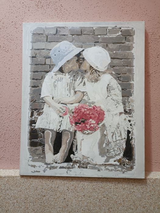 Картины на холсте написаны маслом