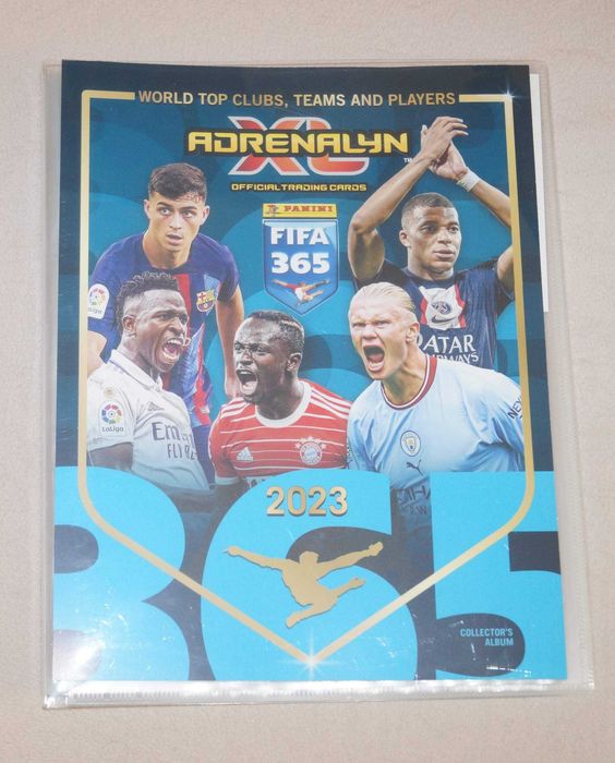 Karty FIFA 365 Panini 2023 - Album plus 200 rożnych kart