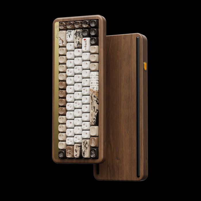 Деревянная клавиатура Akko MU01