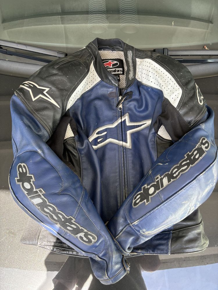 Kurtka motocyklowa alpinestars r56+ rekawice sp2