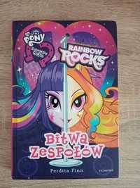 Książka Equestria Girls Bitwa Zespołów.