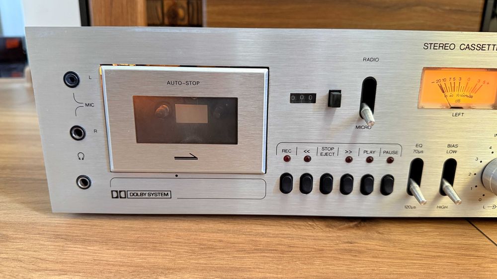 Magnetofon KASETOWY Unitra MSH 101 ! Idealny STAN ! OKAZJA ! Polecam !